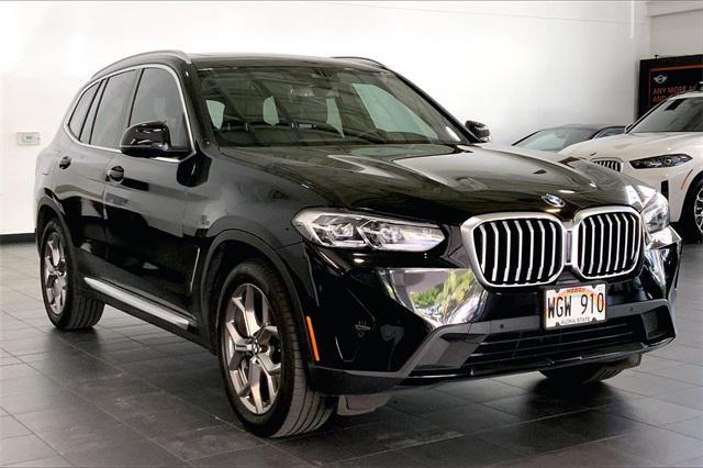 used 2022 BMW X3 car, priced at $31,995