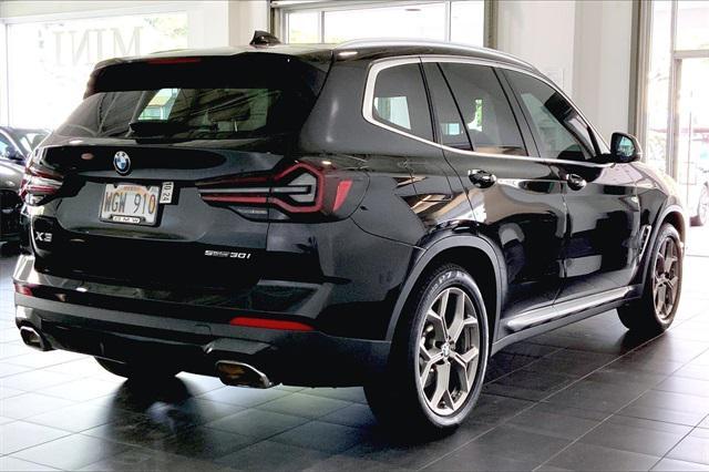 used 2022 BMW X3 car, priced at $31,995