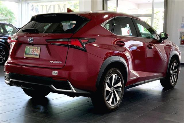 used 2021 Lexus NX 300h car, priced at $39,500