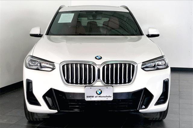 used 2022 BMW X3 car, priced at $36,995