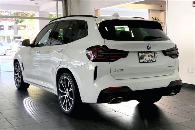 used 2022 BMW X3 car, priced at $36,995