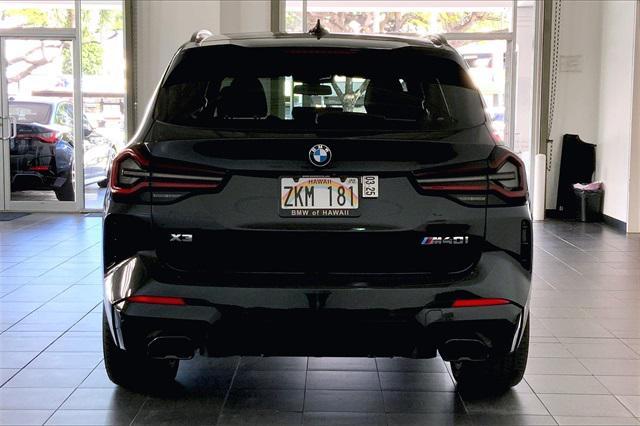 used 2022 BMW X3 car, priced at $51,495