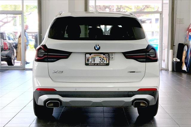 used 2022 BMW X3 car, priced at $32,995