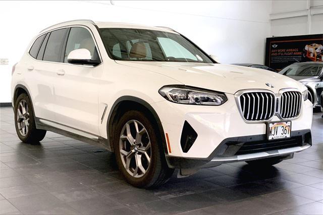 used 2022 BMW X3 car, priced at $32,995