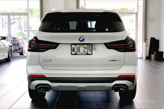 used 2022 BMW X3 car, priced at $32,495