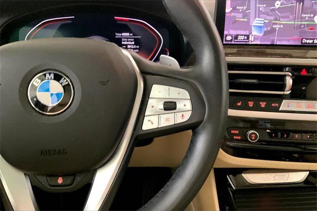 used 2022 BMW X3 car, priced at $32,495