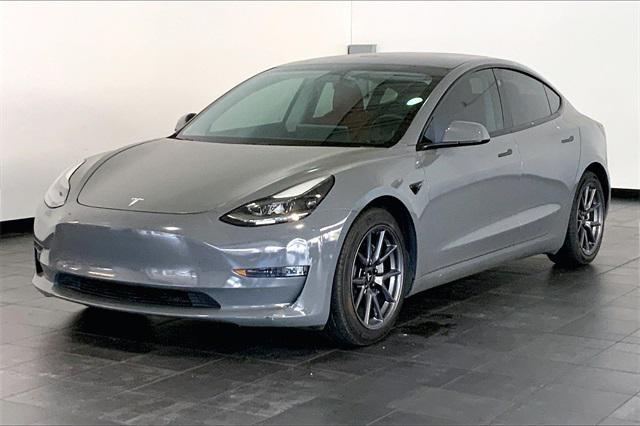 used 2021 Tesla Model 3 car, priced at $27,500