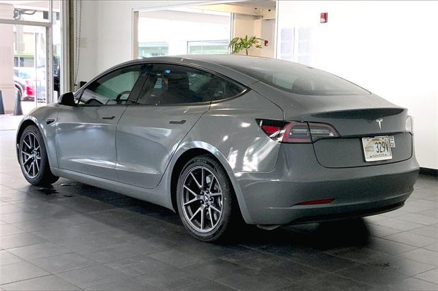 used 2021 Tesla Model 3 car, priced at $27,500