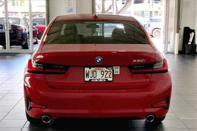 used 2022 BMW 330 car, priced at $33,500