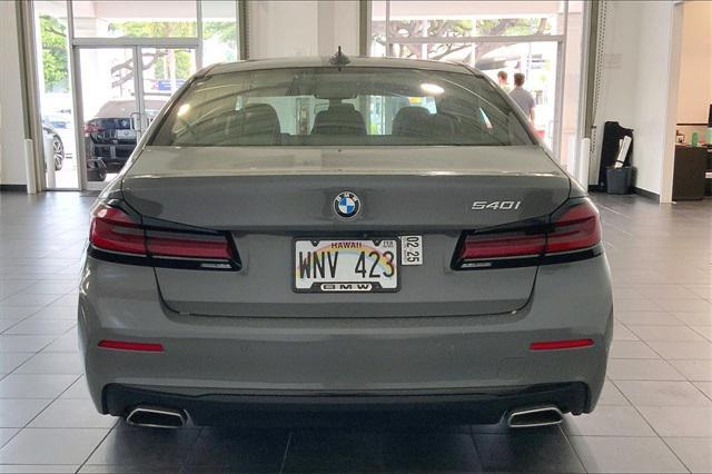 used 2022 BMW 540 car, priced at $46,500