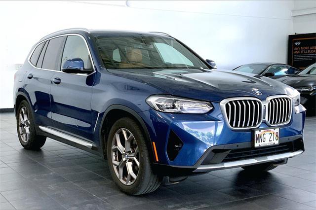 used 2022 BMW X3 car, priced at $33,995