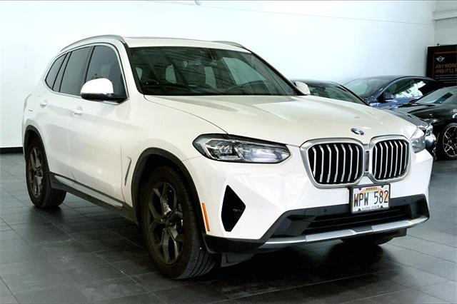 used 2022 BMW X3 car, priced at $31,888