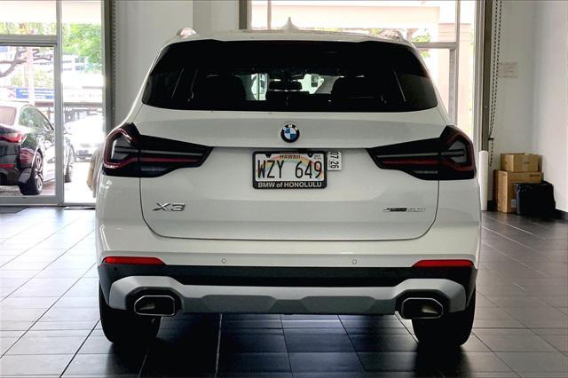 used 2024 BMW X3 car, priced at $51,725