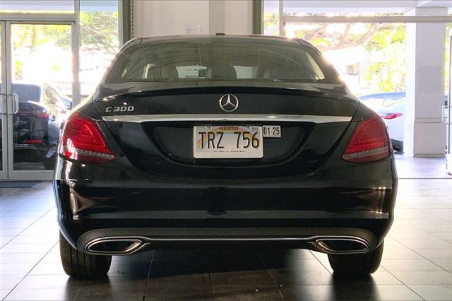 used 2019 Mercedes-Benz C-Class car, priced at $27,500