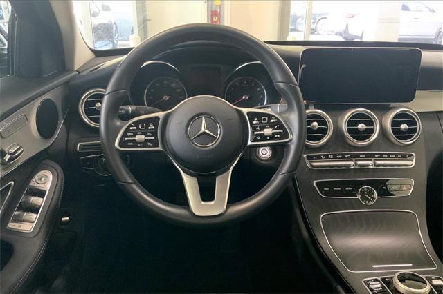 used 2019 Mercedes-Benz C-Class car, priced at $27,500