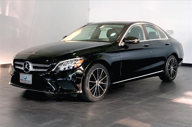 used 2019 Mercedes-Benz C-Class car, priced at $27,500