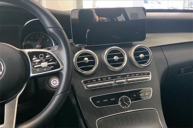 used 2019 Mercedes-Benz C-Class car, priced at $27,500