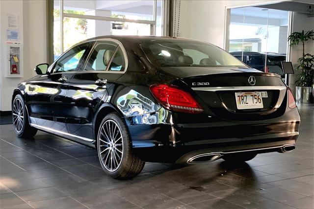 used 2019 Mercedes-Benz C-Class car, priced at $27,500