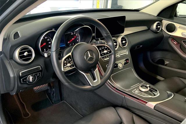 used 2019 Mercedes-Benz C-Class car, priced at $27,500