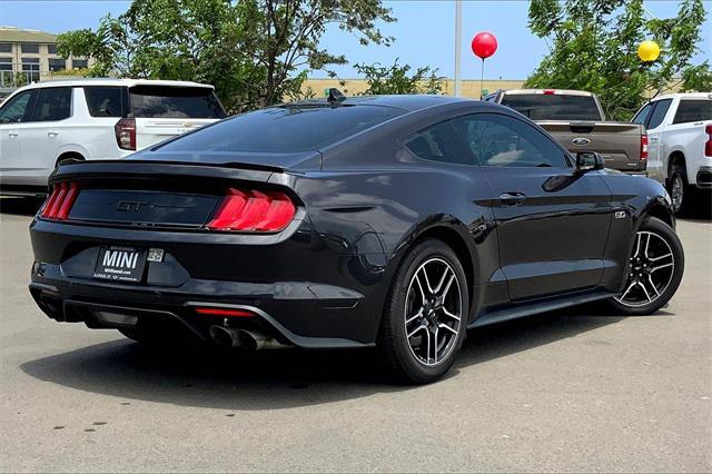 used 2022 Ford Mustang car, priced at $38,995