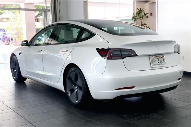 used 2021 Tesla Model 3 car, priced at $25,995