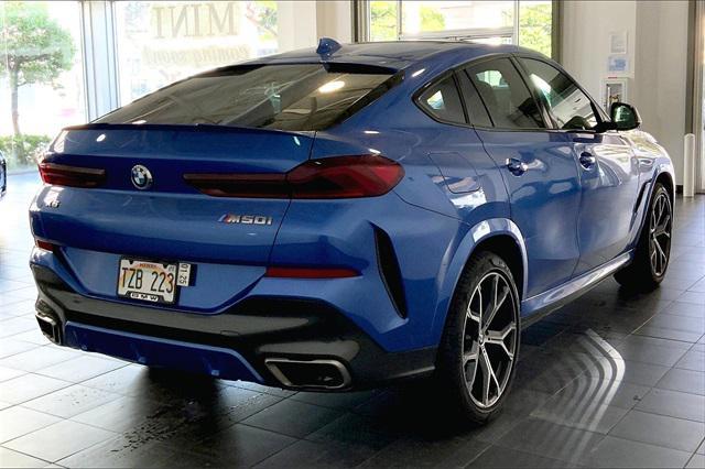 used 2020 BMW X6 car, priced at $58,888