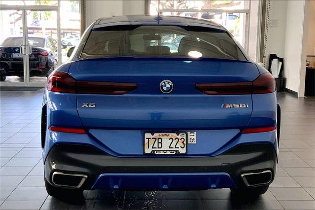 used 2020 BMW X6 car, priced at $58,888