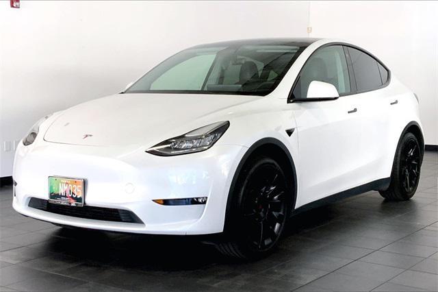 used 2021 Tesla Model Y car, priced at $27,995