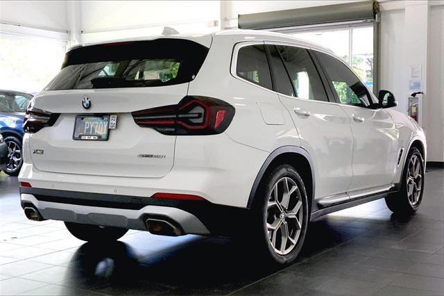 used 2022 BMW X3 car, priced at $35,495
