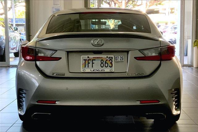 used 2017 Lexus RC 200t car, priced at $30,495