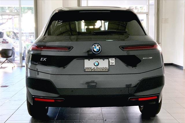 new 2025 BMW iX car, priced at $90,445