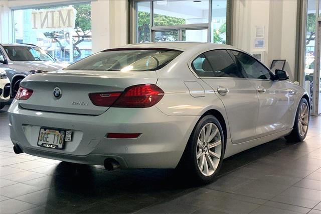 used 2015 BMW 640 Gran Coupe car, priced at $22,495