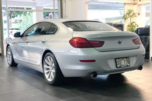 used 2015 BMW 640 Gran Coupe car, priced at $22,495