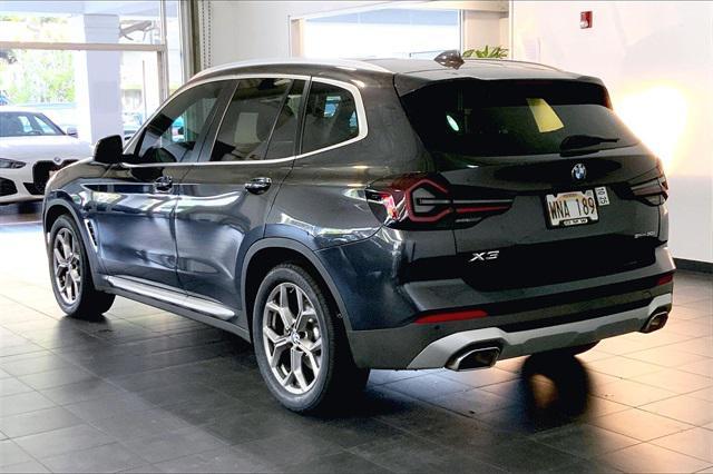 used 2022 BMW X3 car, priced at $33,500