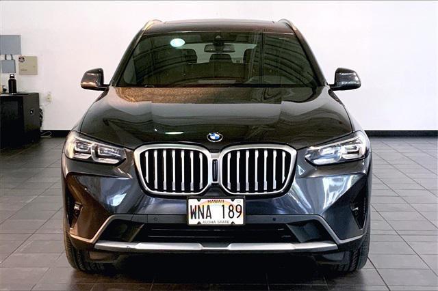 used 2022 BMW X3 car, priced at $33,500