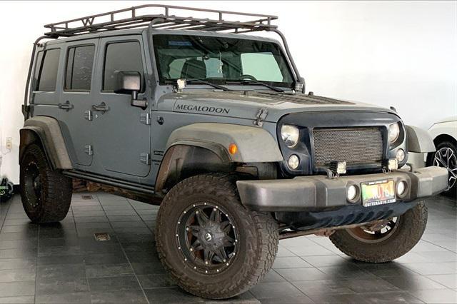 used 2014 Jeep Wrangler Unlimited car, priced at $15,995