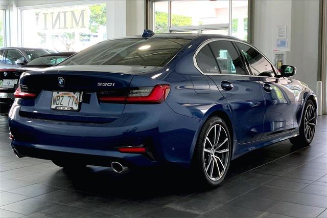 used 2021 BMW 330 car, priced at $31,995