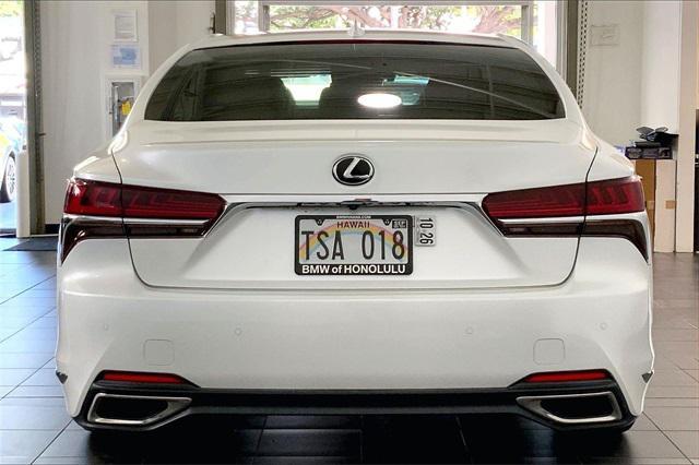 used 2018 Lexus LS 500 car, priced at $43,995