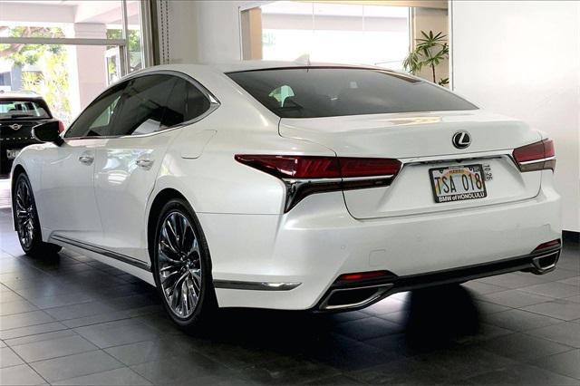 used 2018 Lexus LS 500 car, priced at $43,995