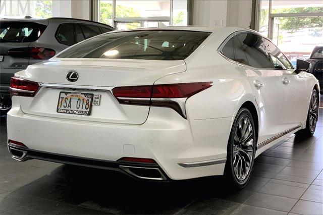 used 2018 Lexus LS 500 car, priced at $43,995