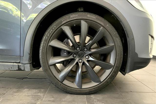 used 2020 Tesla Model X car, priced at $34,995