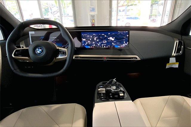 new 2025 BMW iX car, priced at $95,825