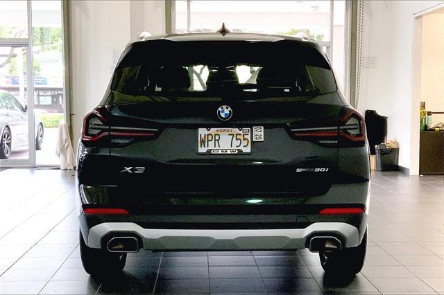 used 2022 BMW X3 car, priced at $36,995