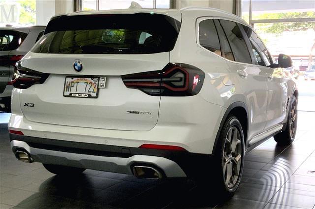 used 2022 BMW X3 car, priced at $35,495
