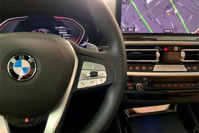 used 2022 BMW X3 car, priced at $35,495