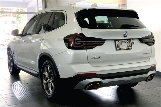 used 2022 BMW X3 car, priced at $35,495