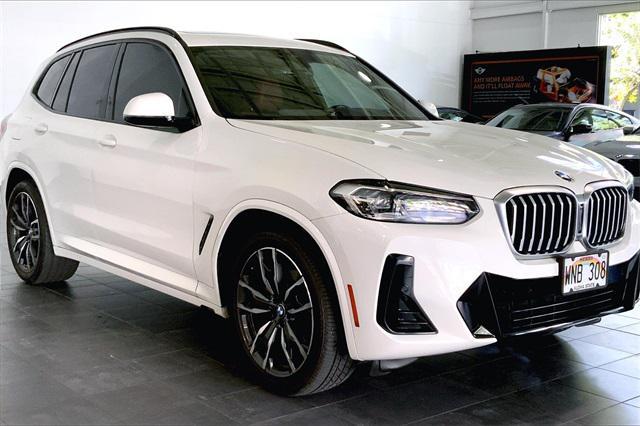 used 2022 BMW X3 car, priced at $35,495