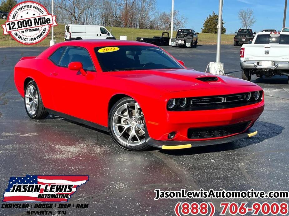 used 2022 Dodge Challenger car, priced at $25,454