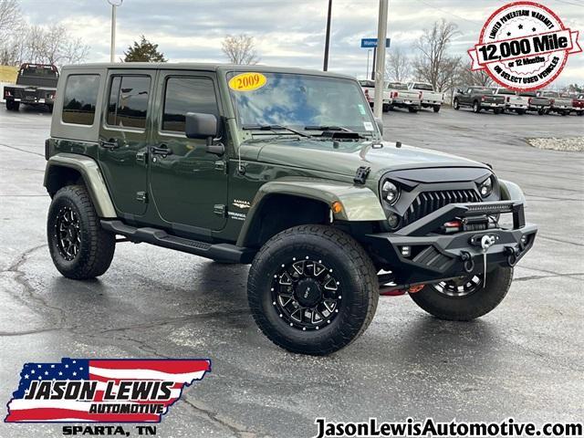 used 2009 Jeep Wrangler Unlimited car, priced at $12,071