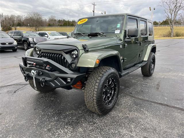 used 2009 Jeep Wrangler Unlimited car, priced at $12,071